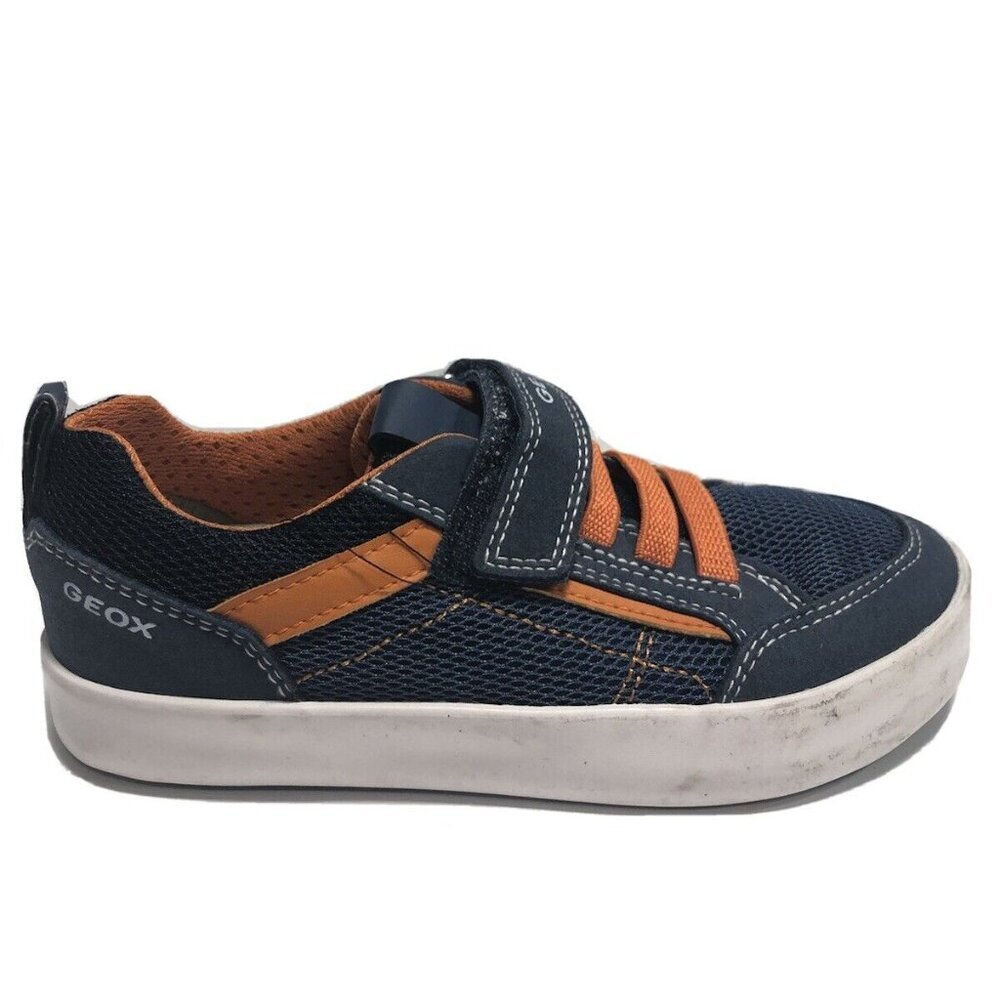 Geox Little Kids' Kilwi 44 Sneakers Blue, Boys' Size 10.5 M